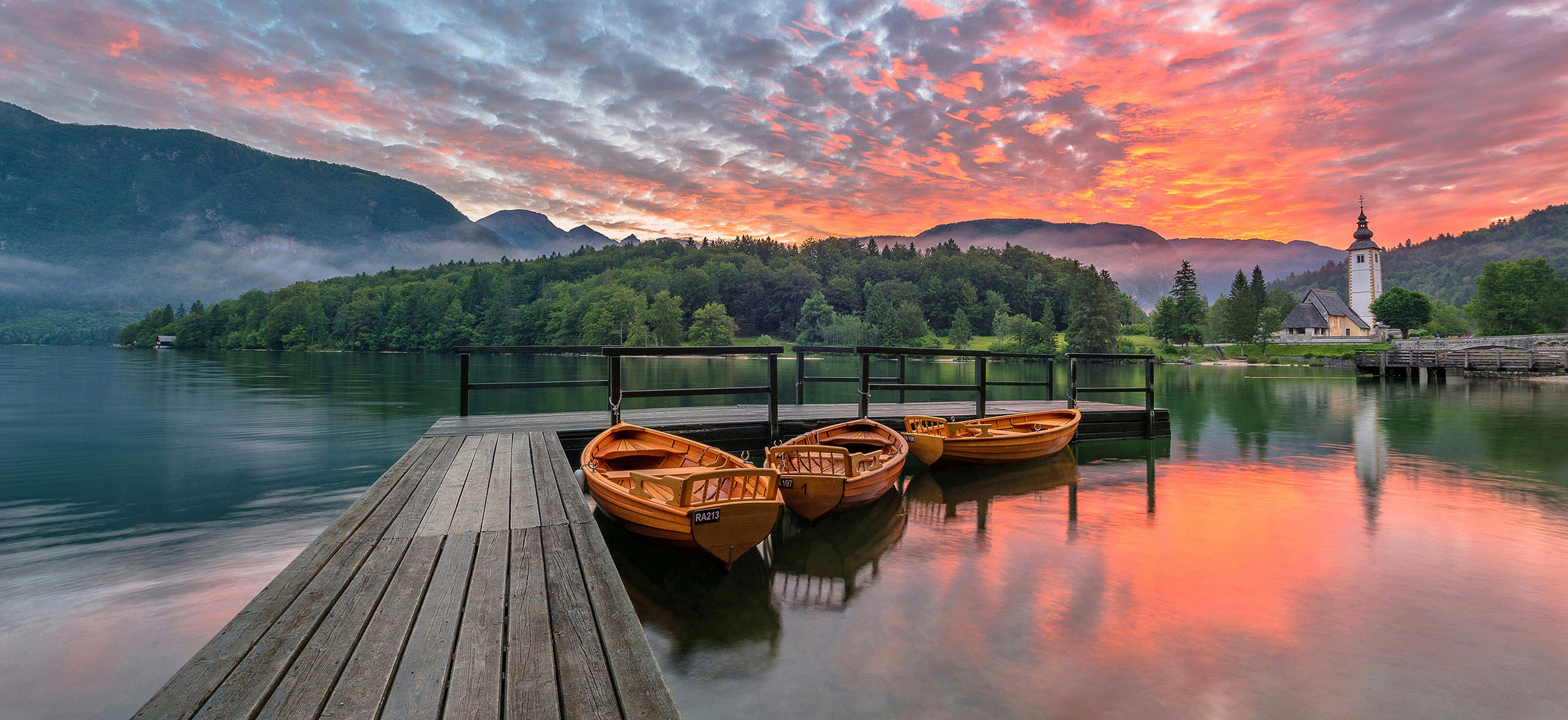 Bohinj sunset