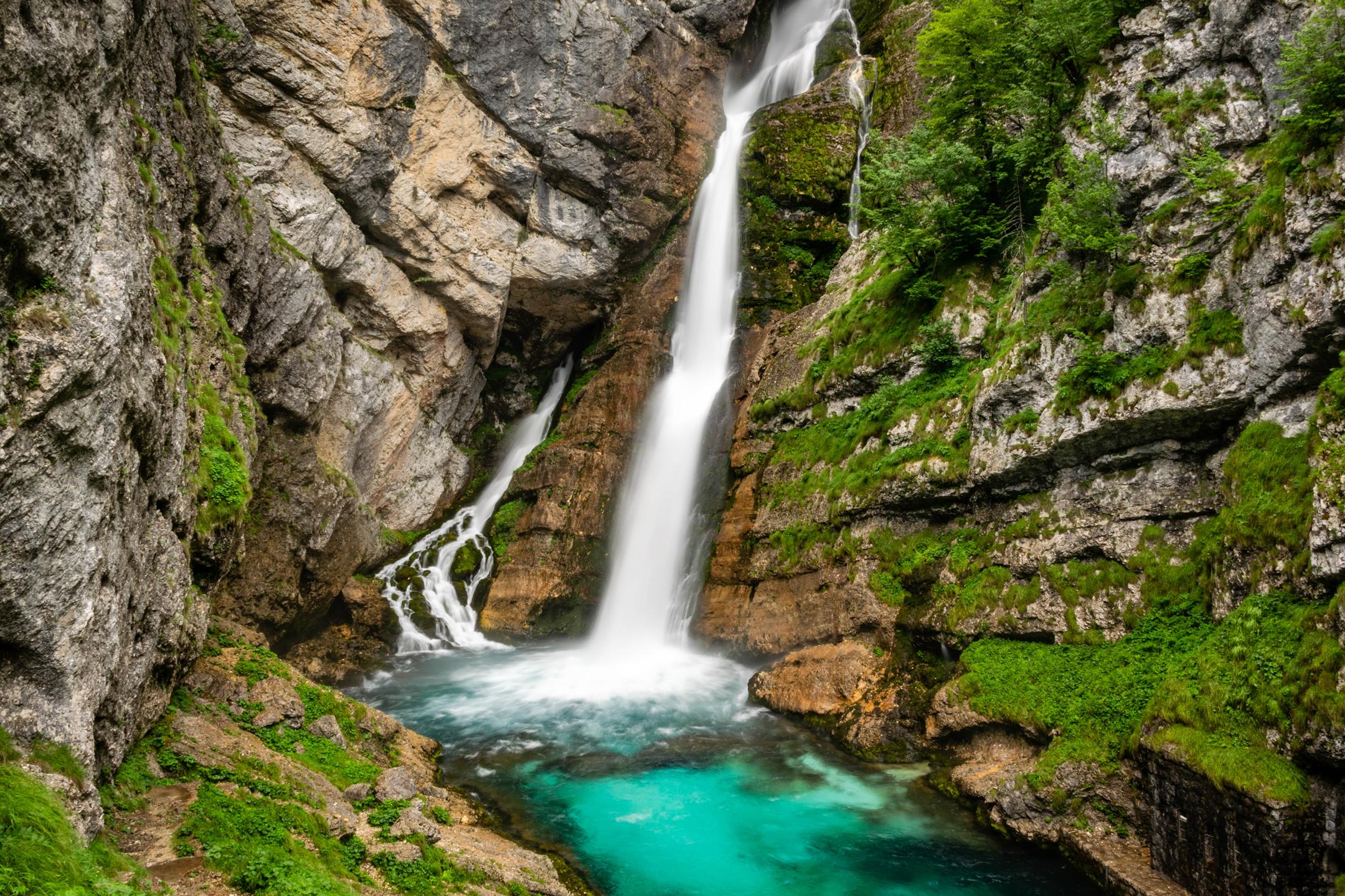 Savica waterfall