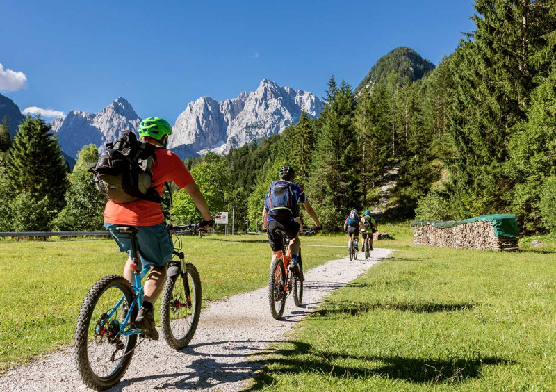 Kranjska Gora to Italy cycle path