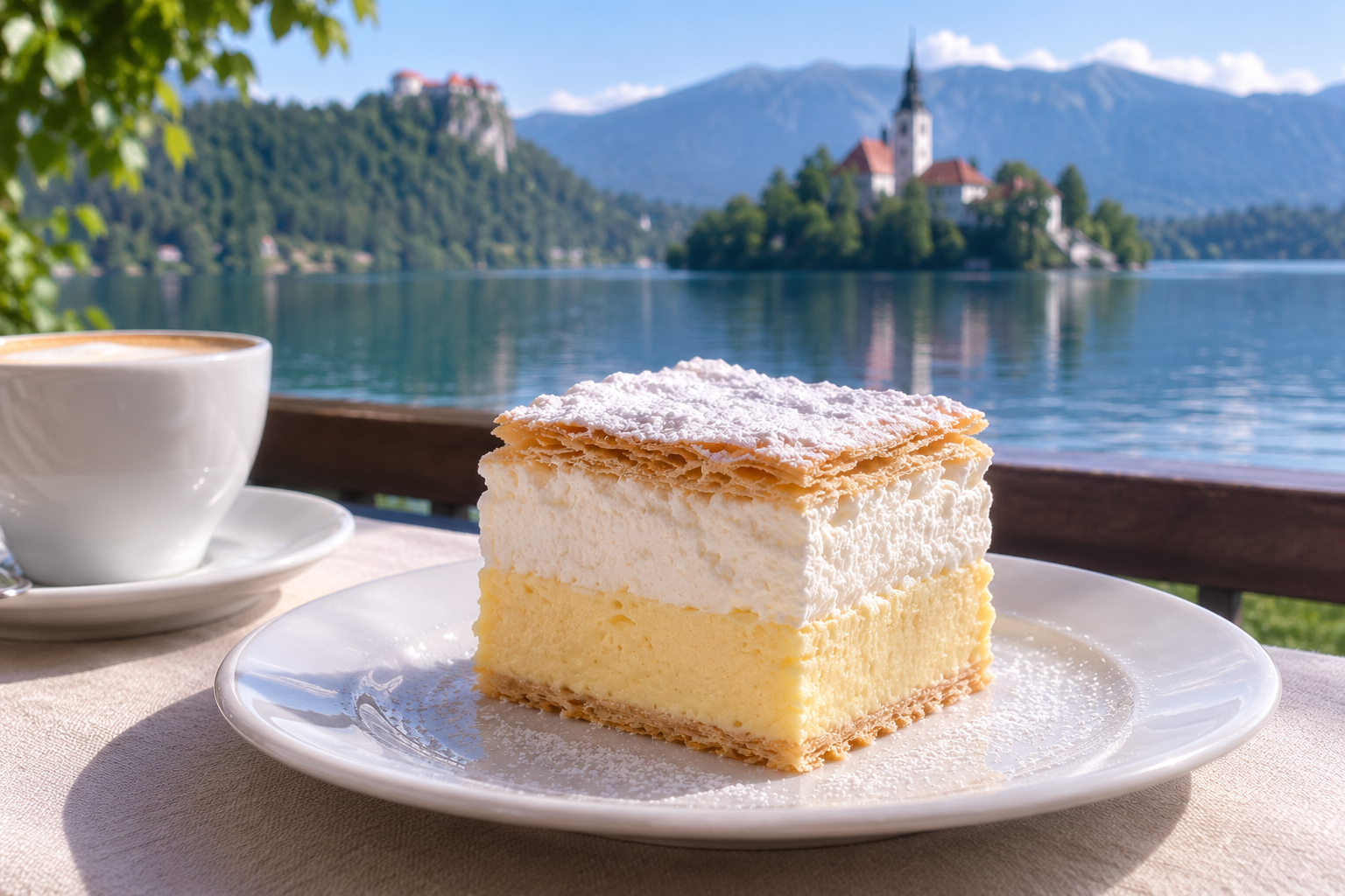 Bled cream cake