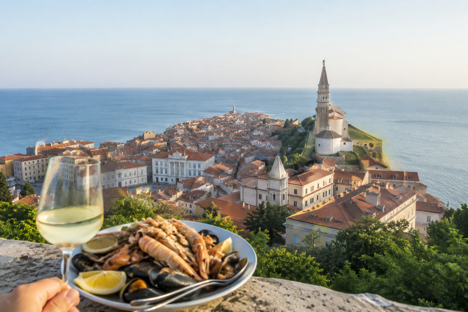 Piran and Slovenian Istria: the best for seafood and coastal wine